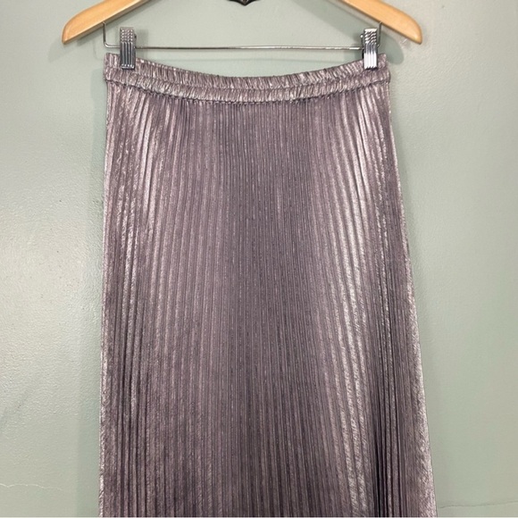 Anthropologie L’IDEE Fantasia Strapless Pleated Shift‎ Gown Dress Maxi Size 8 - Picture 3 of 8